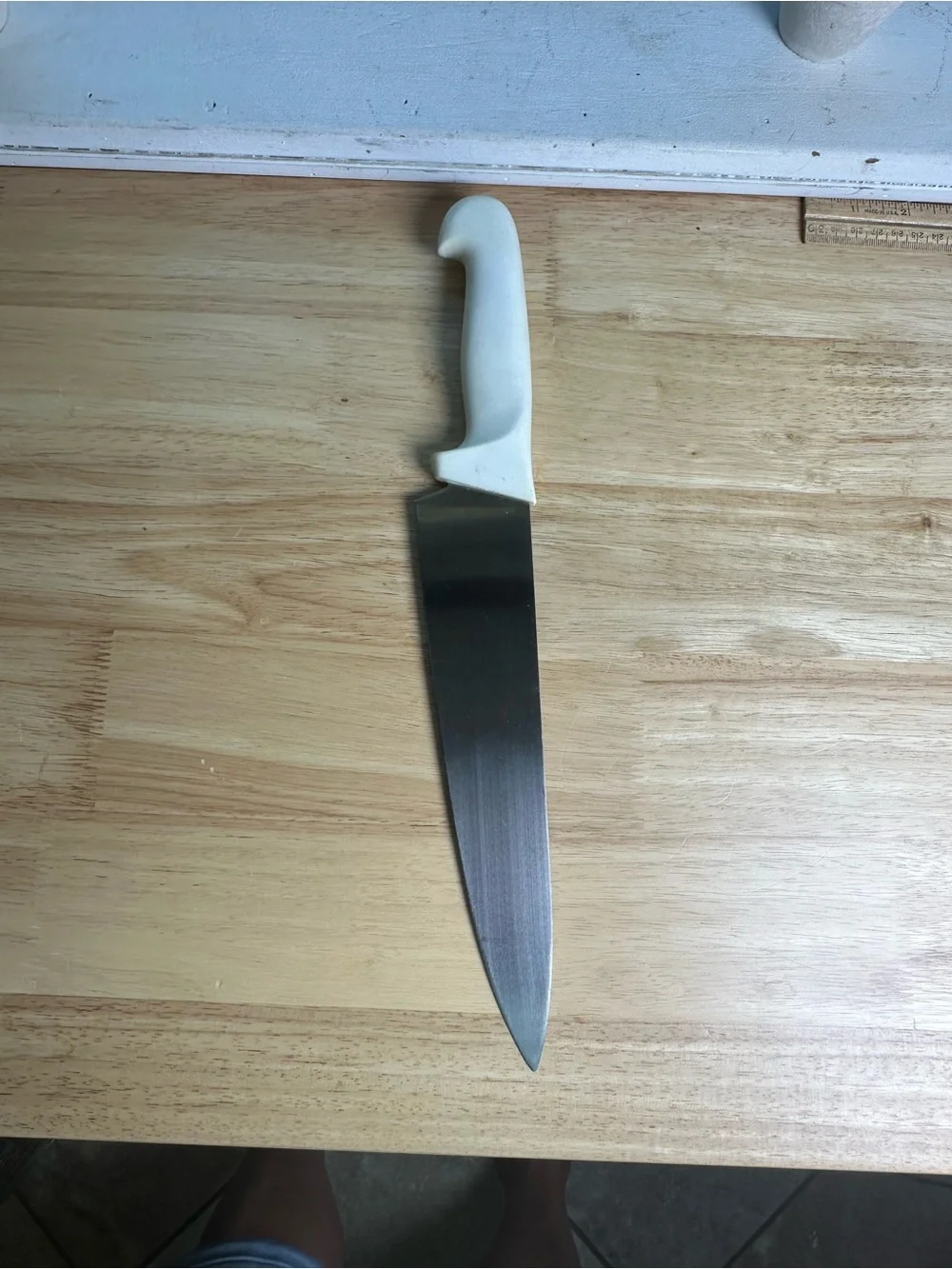 Rare serco Professional Chef Knife 15.5” Japan White Ergonomic Handle